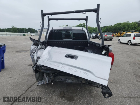 2021 Toyota Tacoma SR with VIN 3TYAX5GN2MT016481, listed as a Copart auction lot 58475465 with 62,679 mi miles and Salvage title. Bid and sale history available at DreamBid. Image 6.