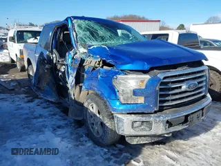 2016 Ford F-150 XLT with VIN 1FTEW1EG3GFB43046, listed as a IAAI auction lot 41416391 with 167,580 mi miles. Bid and sale history available at carsss.com. Image 1.