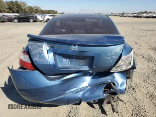 2007 Honda Civic Cpe LX with VIN 2HGFG12657H563632, listed as a Copart auction lot 73558664 with 166,144 mi miles and Salvage Title. Bid and sale history available at carsss.com. Image 6.