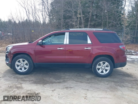 2015 GMC Acadia SLE with VIN 1GKKVPKD0FJ341201, listed as a IAAI auction lot 41863443 with 113,504 mi miles. Bid and sale history available at carsss.com. Image 14.