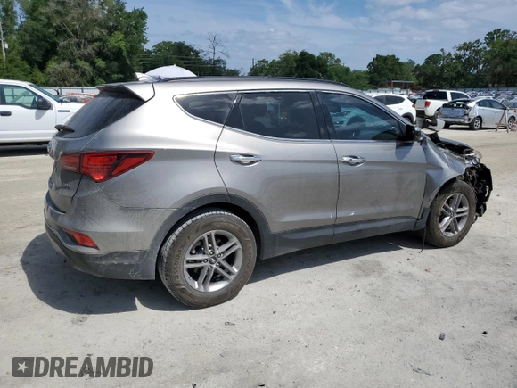 2018 Hyundai Santa Fe 2.4L with VIN 5NMZU3LB0JH064275, listed as a Copart auction lot 54542945 with 102,529 mi miles and Salvage title. Bid and sale history available at DreamBid. Image 3.