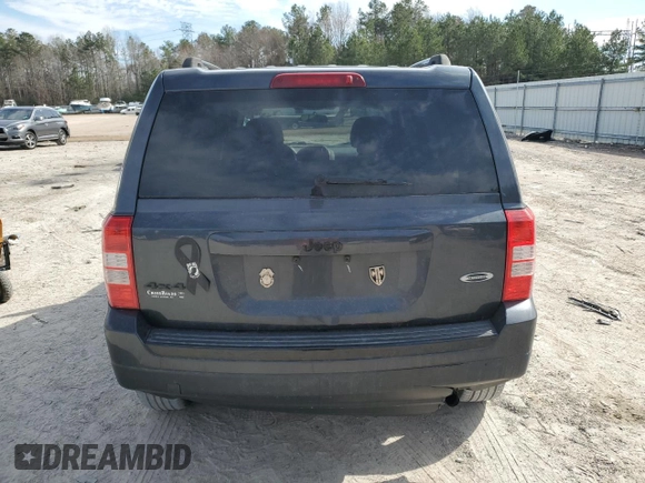 2015 Jeep Patriot Altitude with VIN 1C4NJRBBXFD259036, listed as a Copart auction lot 47502655 with 278,199 mi miles and Salvage title. Bid and sale history available at DreamBid. Image 6.