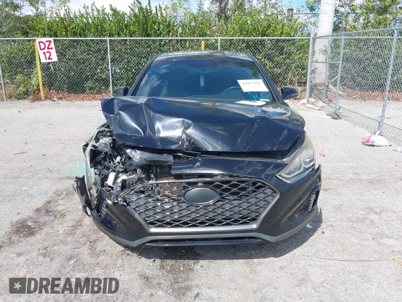 2018 Hyundai Sonata SEL with VIN 5NPE34AF3JH647018, listed as a IAAI auction lot 41687419 with 97,561 mi miles and . Bid and sale history available at DreamBid. Image 12.