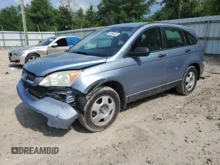 2008 Honda CR-V LX z VIN 3CZRE38318G705321, wystawiony jako Copart lot #58996545 z przebiegiem 173 373 mil mil oraz Szkoda całkowita • Salvage title. Historia ofert i sprzedaży dostępna na DreamBid. Obrazek 1.