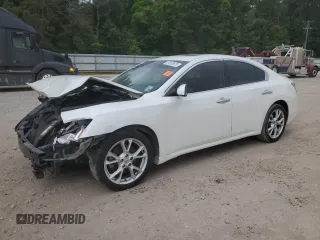 2014 Nissan Maxima S z VIN 1N4AA5AP7EC479555, wystawiony jako Copart lot #57895875 z przebiegiem Nie podano mil oraz Szkoda całkowita • Salvage title. Historia ofert i sprzedaży dostępna na DreamBid. Obrazek 1.
