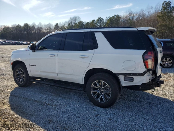 2024 Chevrolet Tahoe Z71 with VIN 1GNSKPKD4RR264074, listed as a Copart auction lot 42355535 with 15,169 mi miles and Salvage Title. Bid and sale history available at carsss.com. Image 2.