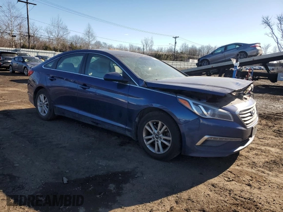 2015 Hyundai Sonata SE z VIN 5NPE24AF1FH174620, wystawiony jako Copart lot #42210135 z przebiegiem 109 565 mil mil oraz Szkoda całkowita • Salvage title. Historia ofert i sprzedaży dostępna na DreamBid. Obrazek 4.