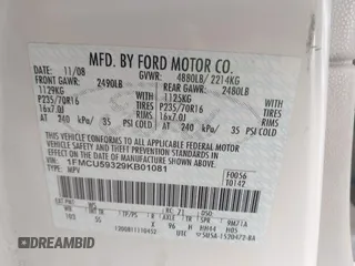 2009 Ford Escape Hybrid z VIN 1FMCU59329KB01081, wystawiony jako IAAI lot #42557114 z przebiegiem 206 972 mil mil oraz . Historia ofert i sprzedaży dostępna na DreamBid. Obrazek 9.