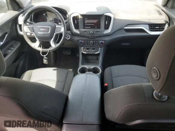 2023 GMC Terrain SLE z VIN 3GKALTEG3PL123568, wystawiony jako Copart lot #57626465 z przebiegiem 23 302 mil mil oraz Szkoda całkowita • Salvage title. Historia ofert i sprzedaży dostępna na DreamBid. Obrazek 8.