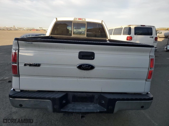 2012 Ford F-150 XL with VIN 1FTEX1CM4CFD00390, listed as a Copart auction lot 44581895 with 269,792 mi miles and Salvage Title. Bid and sale history available at carsss.com. Image 6.