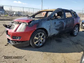 2011 Cadillac SRX Performance Collection with VIN 3GYFNEEY8BS535199, listed as a Copart auction lot 44542235 with 0 mi miles and Salvage Title. Bid and sale history available at carsss.com. Image 1.