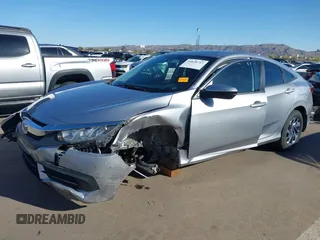 2017 Honda Civic Sedan EX with VIN 19XFC2F7XHE067063, listed as a IAAI auction lot 41820713 with 74,592 mi miles. Bid and sale history available at carsss.com. Image 2.