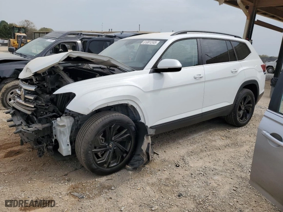 2023 Volkswagen Atlas 3.6L V6 SE w/Technology with VIN 1V2WR2CAXPC507429, listed as a Copart auction lot 51081245 with 47,901 mi miles and Salvage Title. Bid and sale history available at carsss.com. Image 1.