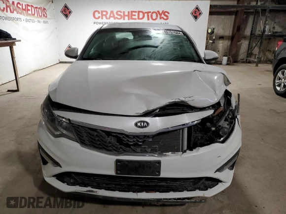 2019 Kia Optima LX with VIN 5XXGT4L33KG324791, listed as a Copart auction lot 86151584 with 115,990 mi miles and Salvage Title. Bid and sale history available at carsss.com. Image 5.
