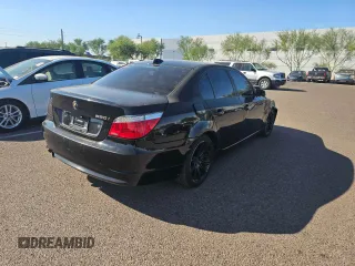 2008 BMW 5 Series 550i with VIN WBANW53508CT50647, listed as a Copart auction lot 87351384 with 153,738 mi miles and Clean Title. Bid and sale history available at carsss.com. Image 4.