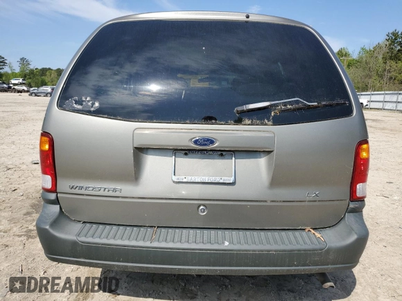 2003 Ford Windstar LX with VIN 2FMDA51443BA18352, listed as a Copart auction lot 52483725 with 50,787 mi miles and Clean Title. Bid and sale history available at carsss.com. Image 6.