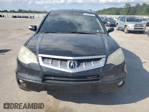 2009 Acura RDX Technology with VIN 5J8TB18599A006336, listed as a Copart auction lot 54429815 with 269,747 mi miles and Clean Title. Bid and sale history available at carsss.com. Image 5.