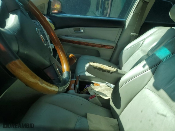2004 Lexus RX 330 with VIN 2T2HA31U44C013246, listed as a Copart auction lot 53665825 with 0 mi miles and Salvage Title. Bid and sale history available at carsss.com. Image 7.