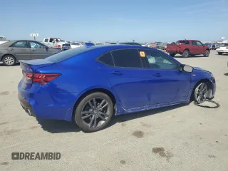 2020 Acura TLX w/A-Spec Pkg with VIN 19UUB1F63LA001267, listed as a Copart auction lot 54345815 with 72,870 mi miles and Salvage title. Bid and sale history available at DreamBid. Image 3.