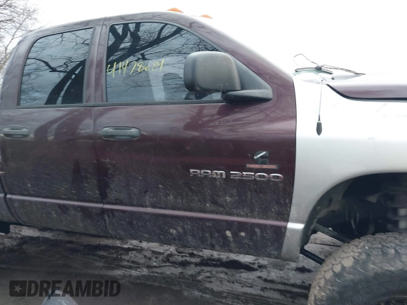 2005 Dodge 3500 SLT with VIN 3D7LS38C95G829634, listed as a IAAI auction lot 41478684 with 173,801 mi miles and . Bid and sale history available at DreamBid. Image 13.