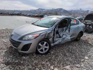 2010 Mazda 3 i SV with VIN JM1BL1SF9A1242188, listed as a Copart auction lot 46425515 with Not Provided miles and Salvage Title. Bid and sale history available at DreamBid. Image 1.