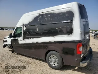 2012 Nissan NV SV with VIN 1N6AF0LY9CN108884, listed as a Copart auction lot 49359695 with 230,888 mi miles and Salvage Title. Bid and sale history available at carsss.com. Image 2.
