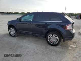 2010 Ford Edge Limited with VIN 2FMDK3KC4ABA45569, listed as a Copart auction lot 49705195 with 92,917 mi miles and Salvage Title. Bid and sale history available at carsss.com. Image 2.