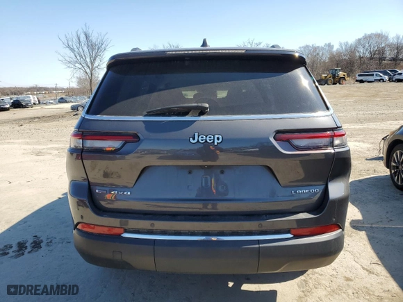 2021 Jeep Grand Cherokee L Altitude with VIN 1C4RJKAG5M8209933, listed as a Copart auction lot 47494875 with 38,946 mi miles and Clean Title. Bid and sale history available at carsss.com. Image 6.