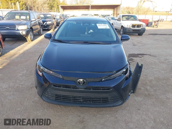 2025 Toyota Corolla LE with VIN 5YFB4MDEXSP247058, listed as a IAAI auction lot 41777943 with 9,446 mi miles. Bid and sale history available at carsss.com. Image 12.