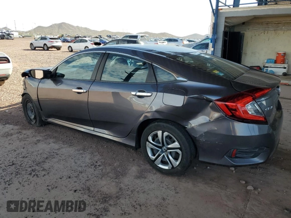 2017 Honda Civic LX z VIN 2HGFC2F56HH550747, wystawiony jako Copart lot #50023645 z przebiegiem 88 356 mil mil oraz Szkoda całkowita • Salvage title. Historia ofert i sprzedaży dostępna na DreamBid. Obrazek 2.