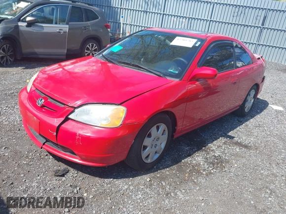 2003 Honda Civic EX with VIN 1HGEM22973L072996, listed as a IAAI auction lot 42209783 with 169,743 mi miles and . Bid and sale history available at DreamBid. Image 2.