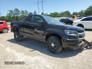 2020 Chevrolet Colorado 2WD Work Truck with VIN 1GCHSBEA1L1241428, listed as a Copart auction lot 55213295 with 40,775 mi miles and Salvage title. Bid and sale history available at DreamBid. Image 4.