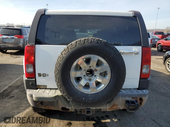 2006 Hummer H3 with VIN 5GTDN136068152713, listed as a Copart auction lot 84171194 with 232,553 mi miles and Clean Title. Bid and sale history available at DreamBid. Image 6.