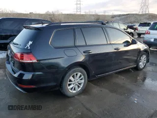 2019 Volkswagen Golf SportWagen S with VIN 3VWY57AUXKM512683, listed as a Copart auction lot 84749954 with 63,230 mi miles and Salvage Title. Bid and sale history available at carsss.com. Image 3.