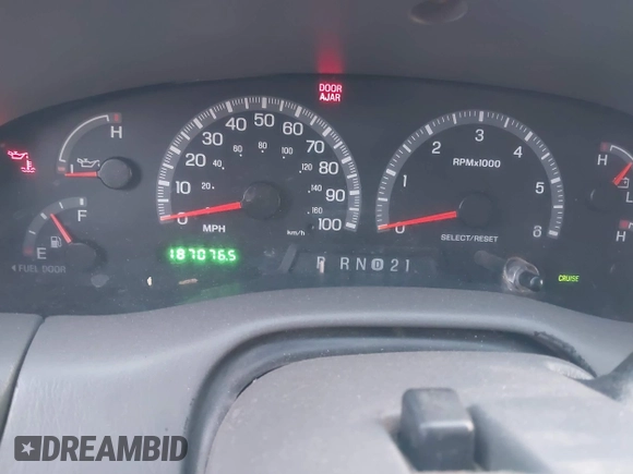 2001 Ford F-150 XLT with VIN 1FTRW07W61KF51667, listed as a IAAI auction lot 41846904 with 187,076 mi miles and . Bid and sale history available at DreamBid. Image 7.