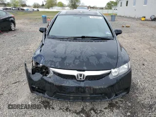 2011 Honda Civic LX with VIN 2HGFA1F53BH526297, listed as a Copart auction lot 53822925 with 156,639 mi miles and Salvage Title. Bid and sale history available at DreamBid. Image 5.