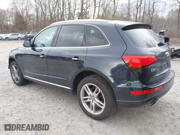 2013 Audi Q5 Premium Plus with VIN WA1LFAFP1DA017972, listed as a IAAI auction lot 42042454 with 129,637 mi miles. Bid and sale history available at carsss.com. Image 3.