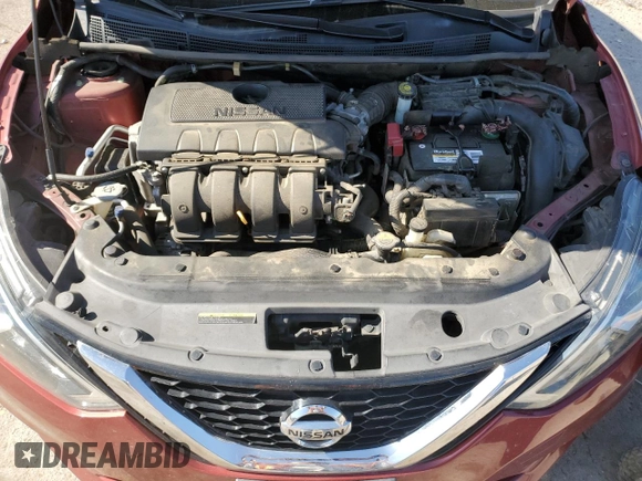 2016 Nissan Sentra SR with VIN 3N1AB7AP1GY253110, listed as a Copart auction lot 52990385 with 185,597 mi miles and Salvage Title. Bid and sale history available at DreamBid. Image 11.