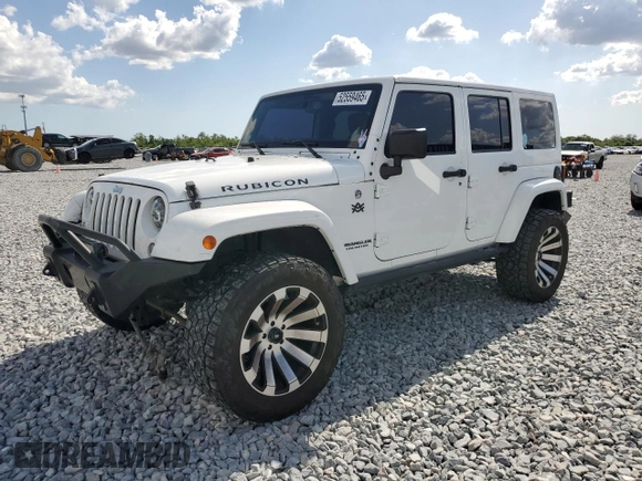 2016 Jeep Wrangler Unlimited Rubicon with VIN 1C4BJWFG9GL103312, listed as a Copart auction lot 52559465 with 79,692 mi miles and Salvage Title. Bid and sale history available at carsss.com. Image 1.