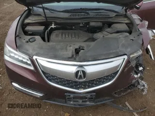 2014 Acura MDX z VIN 5FRYD4H28EB030178, wystawiony jako Copart lot #52389515 z przebiegiem Nie podano mil oraz Szkoda całkowita • Salvage title. Historia ofert i sprzedaży dostępna na DreamBid. Obrazek 12.