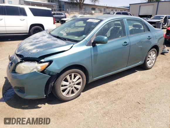 2010 Toyota Corolla with VIN 2T1BU4EE8AC358186, listed as a Copart auction lot 60699135 with 158,972 mi miles and Salvage title. Bid and sale history available at DreamBid. Image 1.