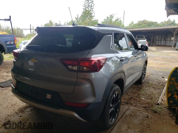 2023 Chevrolet TrailBlazer LT with VIN KL79MPS23PB058926, listed as a Copart auction lot 55731044 with 17,650 mi miles and Salvage Title. Bid and sale history available at DreamBid. Image 3.