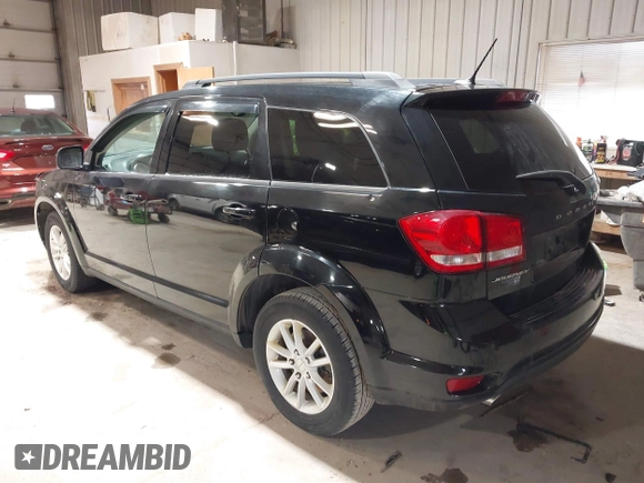 2016 Dodge Journey SXT with VIN 3C4PDCBG4GT206806, listed as a IAAI auction lot 41855100 with 169,554 mi miles. Bid and sale history available at carsss.com. Image 3.