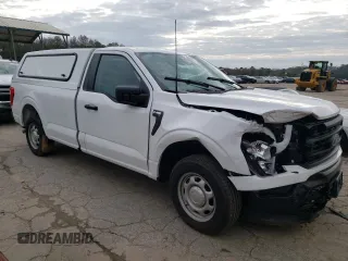 2023 Ford F-150 XL with VIN 1FTMF1CB7PKE34062, listed as a Copart auction lot 85287124 with Not Provided miles and Salvage Title. Bid and sale history available at carsss.com. Image 4.