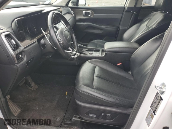 2022 Kia Sorento X-Line S with VIN 5XYRLDLC7NG109066, listed as a Copart auction lot 49709975 with 42,031 mi miles and Salvage Title. Bid and sale history available at carsss.com. Image 7.