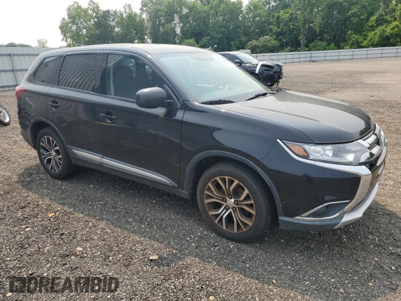 2018 Mitsubishi Outlander ES with VIN JA4AZ3A3XJJ005328, listed as a Copart auction lot 59413165 with 113,172 mi miles and Salvage title. Bid and sale history available at DreamBid. Image 4.