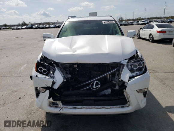 2017 Lexus GX with VIN JTJJM7FX8H5153422, listed as a Copart auction lot 41570193 with 39,107 mi miles. Bid and sale history available at carsss.com. Image 5.