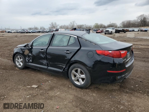 2014 Kia Optima LX z VIN 5XXGM4A7XEG302438, wystawiony jako Copart lot #53149265 z przebiegiem 155 344 mil mil oraz Szkoda całkowita • Salvage title. Historia ofert i sprzedaży dostępna na DreamBid. Obrazek 2.