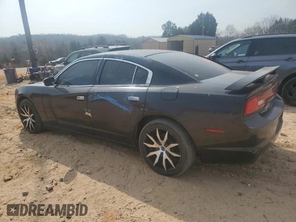 2014 Dodge Charger SE with VIN 2C3CDXBG2EH346286, listed as a Copart auction lot 48992065 with 91,272 mi miles and Salvage Title. Bid and sale history available at carsss.com. Image 2.
