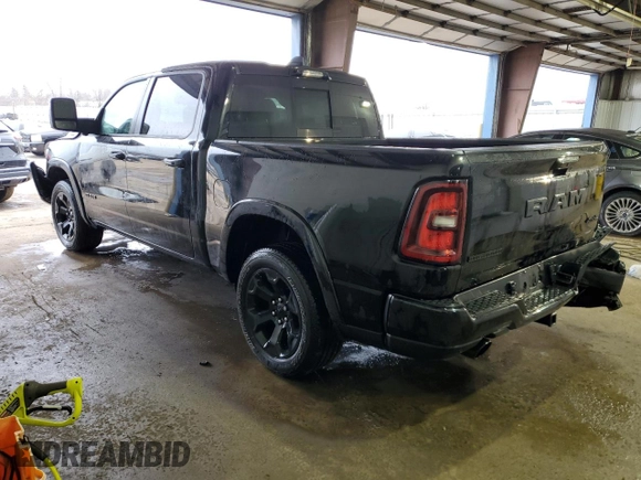 2025 Ram 1500 Big Horn with VIN 1C6SRFFPXSN511220, listed as a Copart auction lot 44011285 with 20,861 mi miles and Salvage Title. Bid and sale history available at carsss.com. Image 2.